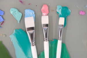Confident Artist Paintbrush Set - 3 Brushes