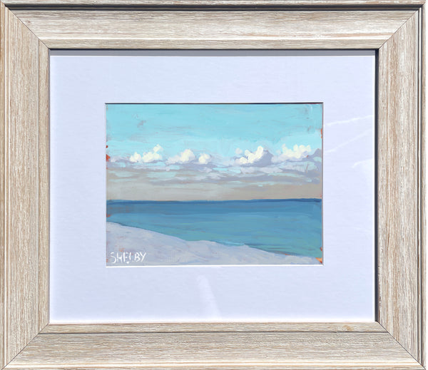 A Perfect Day - Horizontal Painting on Paper - Framed to Order