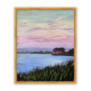 Lowcountry Evening - 16x20” Vertical Painting - SALT Collection
