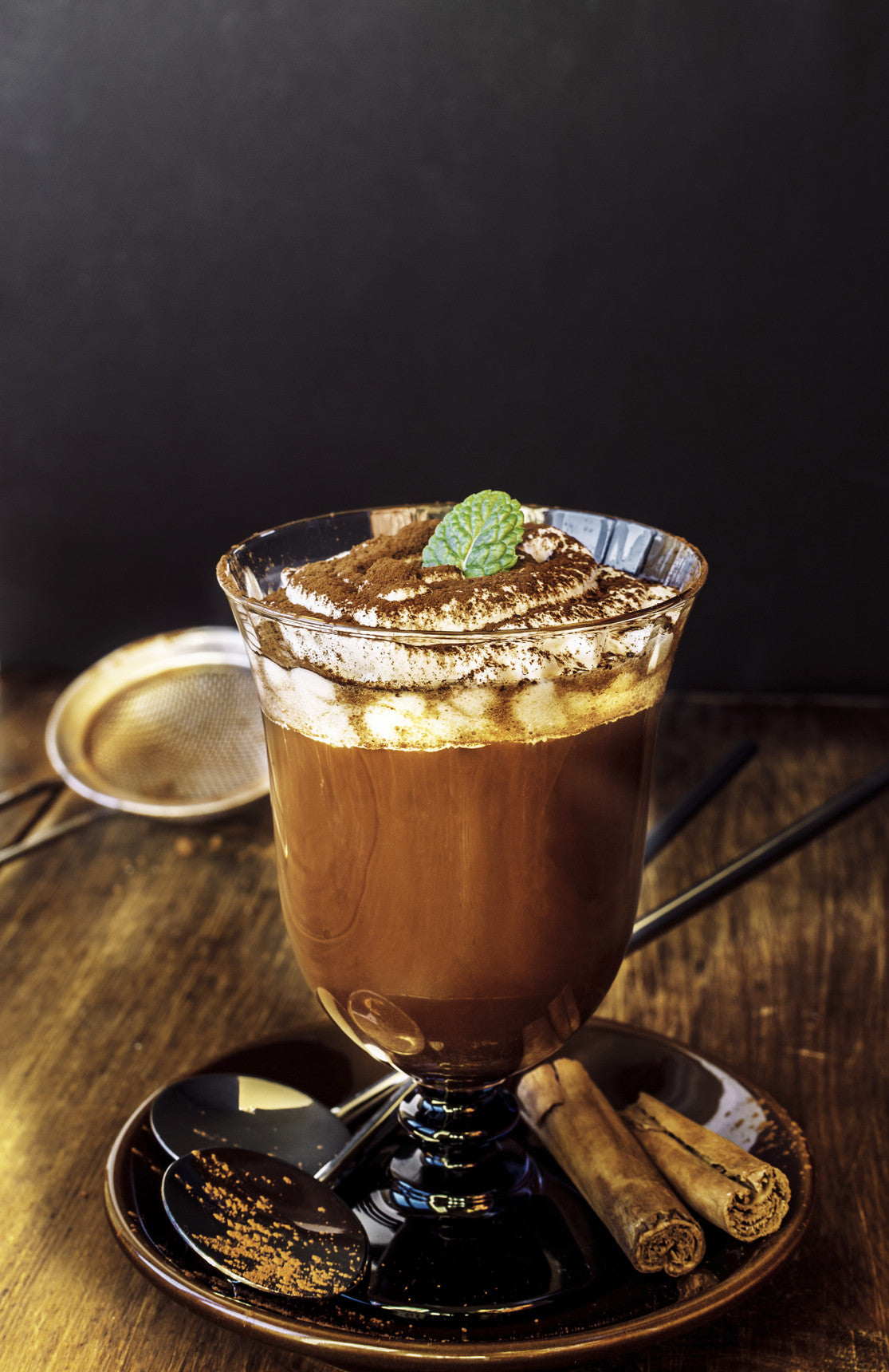 Fri-Yay Cocktail - Hot Chocolate Stinger