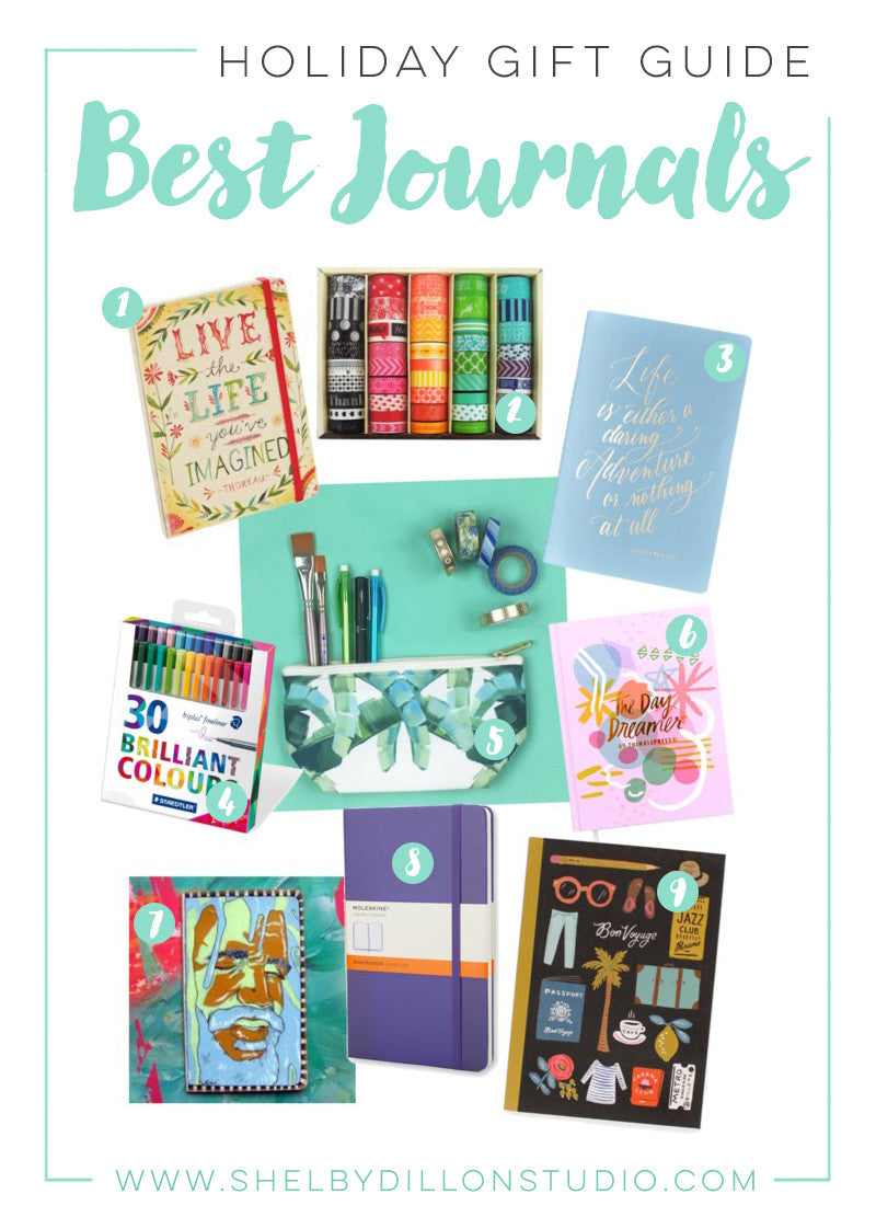 Holiday Gift Guide - Best Journals and Supplies