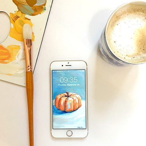 Free Festive Fall iPhone Wallpaper from Shelby Dillon Studio