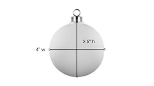 Blank Ornament - 4" Round