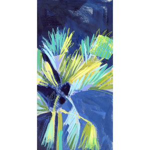 12x6" Holiday Palm no. 6 - Acrylic Painting on Panel