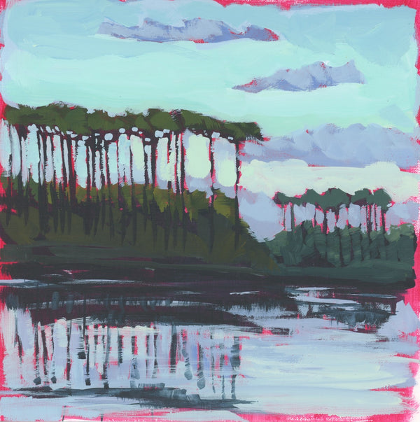 Loblolly Pines - January 2023 Demo - Paint Like An Artist