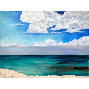 Sea Salt - 36x48” Horizontal Painting