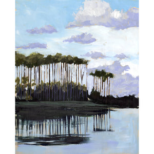 Loblolly Reflections - 16x20” Vertical Painting