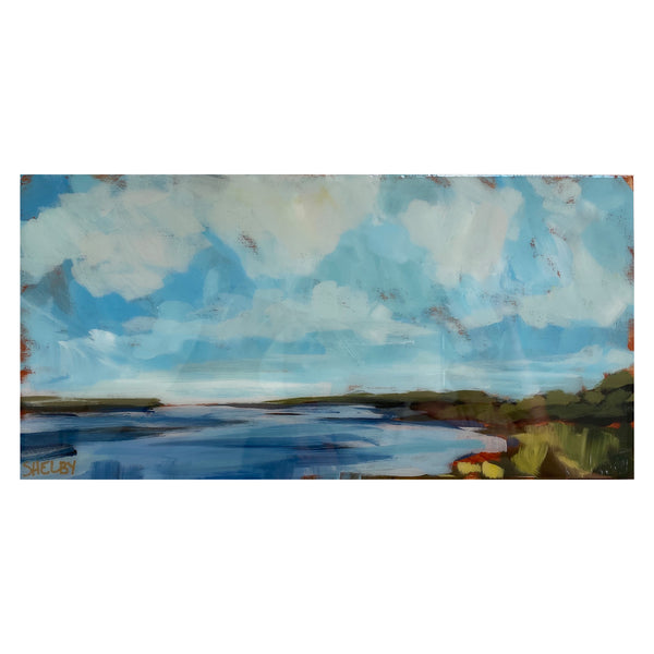 Marsh #19 -6x12” Horizontal Painting
