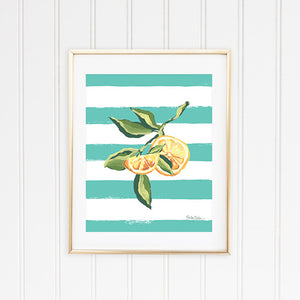 4 Limoncello Lemon Wall Art Prints