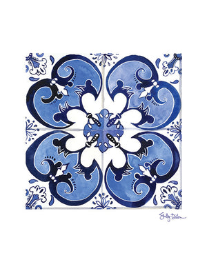 Spanish Azulejo Art Print | Shelby Dillon Studio