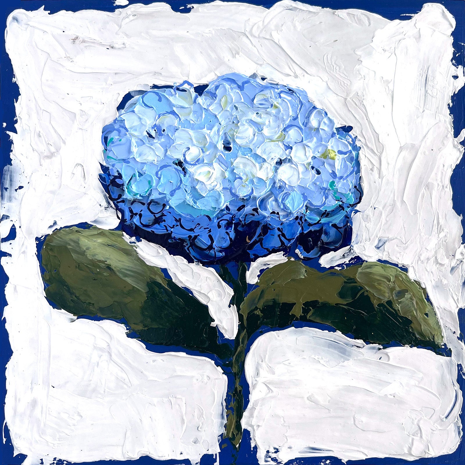 Beginner Acrylic Painting: Hydrangeas - ONLINE CLASS — The Chattery