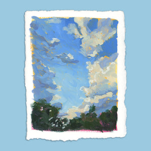 Art On Fire 2021 - Day 35 - 8x10" Painting on paper