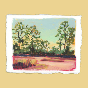 Art On Fire 2021 - Day 3 - 8x10" Painting on paper