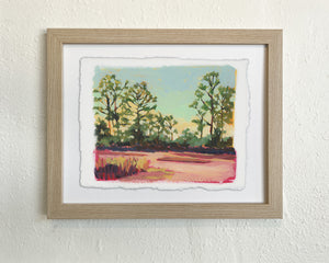 Art On Fire 2021 - Day 3 - 8x10" Painting on paper