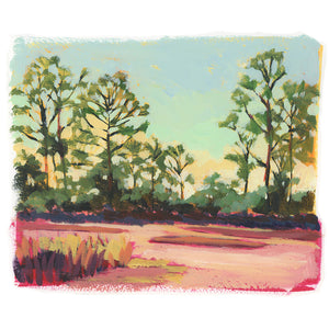 Art On Fire 2021 - Day 3 - 8x10" Painting on paper
