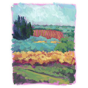 Art On Fire 2021 - Day 42 - 8x10" Painting on paper