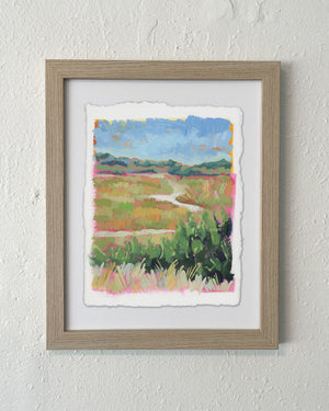 Art On Fire 2021 - Day 4 - 8x10" Painting on paper