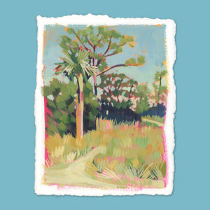 Art On Fire 2021 - Day 6 - 8x10" Painting on paper