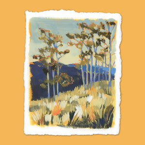 Art On Fire 2021 - Day 7 - 8x10" Painting on paper