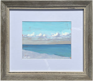 A Perfect Day - Horizontal Painting on Paper - Framed to Order