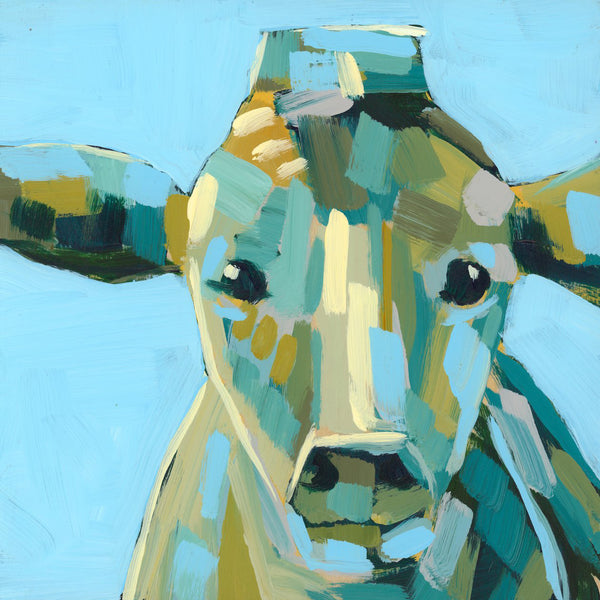 Mini Moo Painting "Aimee" - 6x6” square