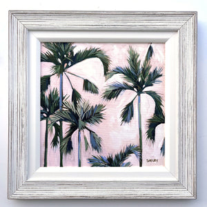 Bay Breeze - 17x17" Framed Giclée Print