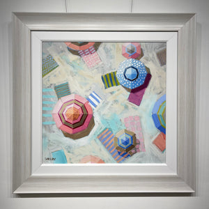 Surf's Up - 34x34" Framed Giclée Print