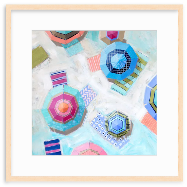 Blue Curacao - square giclée print
