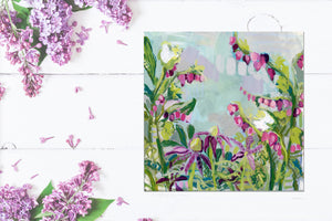Return to Eden - Mini Garden Day 10 - 6x6" painting