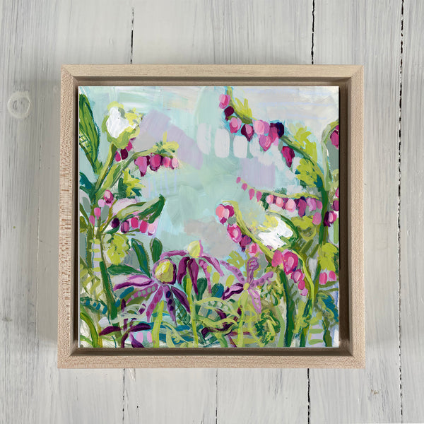 Return to Eden - Mini Garden Day 10 - 6x6" painting