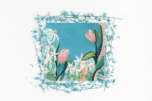 Return to Eden - Mini Garden Day 11 - 6x6" painting