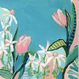 Return to Eden - Mini Garden Day 11 - 6x6" painting