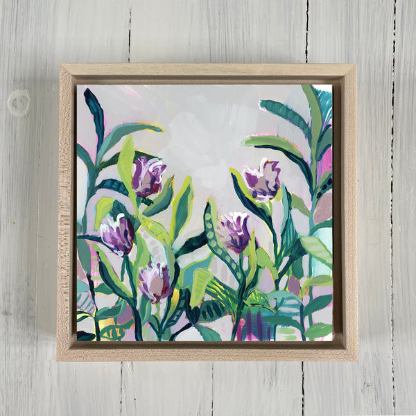 Return to Eden - Mini Garden Day 14 - 6x6" painting