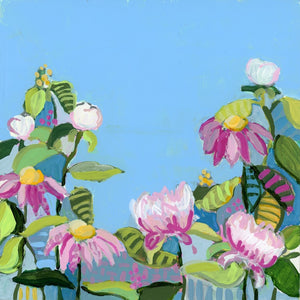 Return to Eden - Mini Garden Day 16 - 6x6" painting