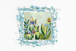Return to Eden - Mini Garden Day 5 - 6x6" painting
