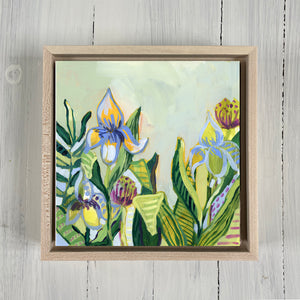 Return to Eden - Mini Garden Day 5 - 6x6" painting