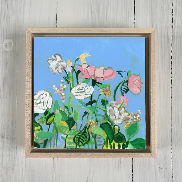 Return to Eden - Mini Garden Day 6 - 6x6" painting