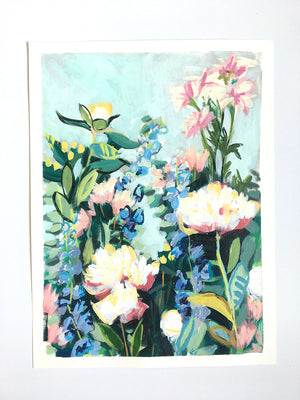 Wild Garden No. 10 - 12x16"
