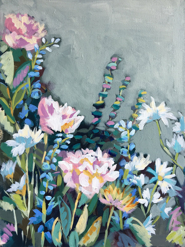 Wild Garden No. 11 - 18x24"