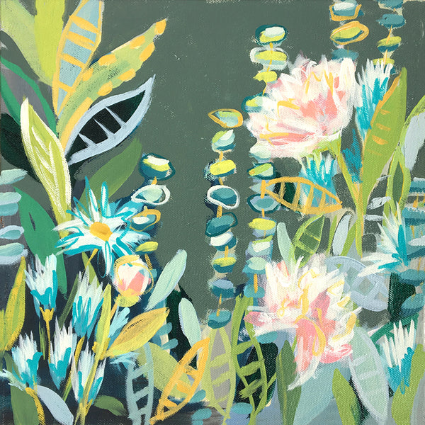 Wild Garden No. 2 - 12x12" square