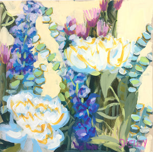 Wild Garden No. 20 - 12x12" square