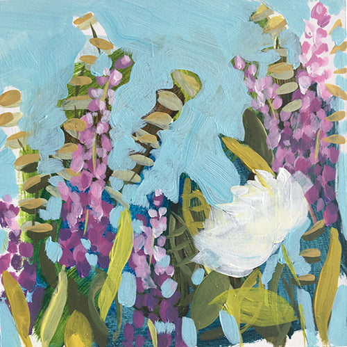 Wild Garden Mini No. 10 - 6x6” square