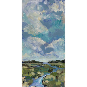 The Prince of Tides II - 18x36” Vertical Painting
