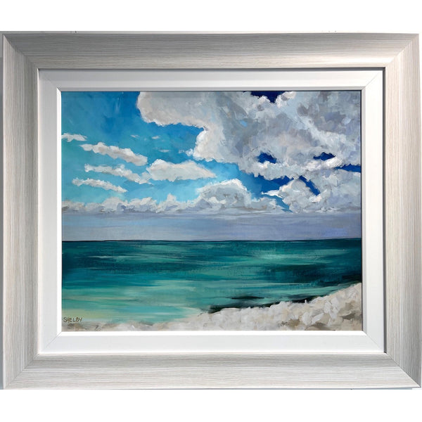 Sea Salt - 34x40" Framed Giclee Print